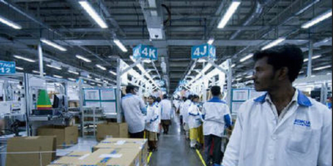 富士康拟在印建10-12座工厂 创逾百万就业岗位
